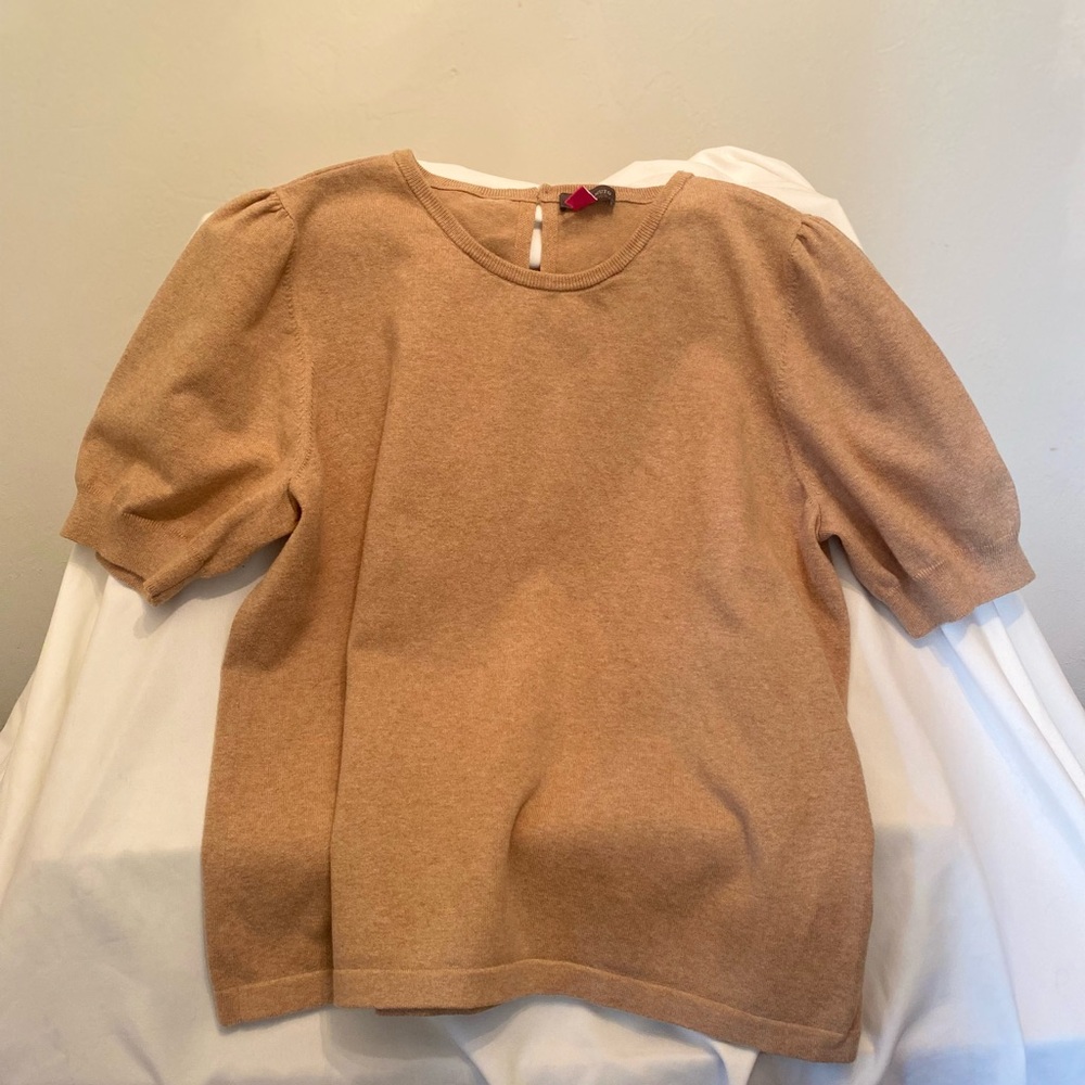 Vince Camuto Camel Knit Top - Picture 2 of 6